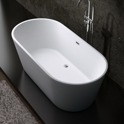 Bak Mandi Acrylic Putih yang Tidak Berlubang Untuk Kamar Mandi