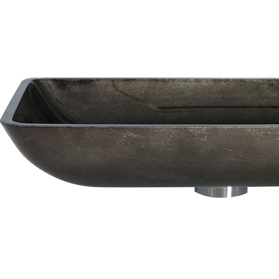 Kamar Mandi Kaca Hijau Tua Non Porous Dynamic Vessel Sink Kaca Tempered