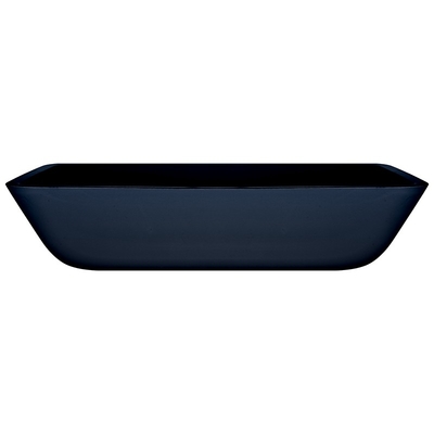 Kaca Tempered Warna Hitam Wastafel 12mm Acid Matt Counter Top Bowl Wastafel