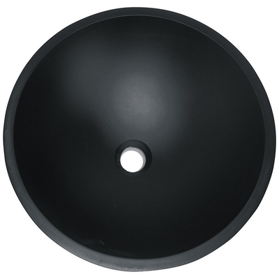 Hotel Acid Matt Black Basin Putaran Kaca Kamar Mandi Anti Karat Selesai