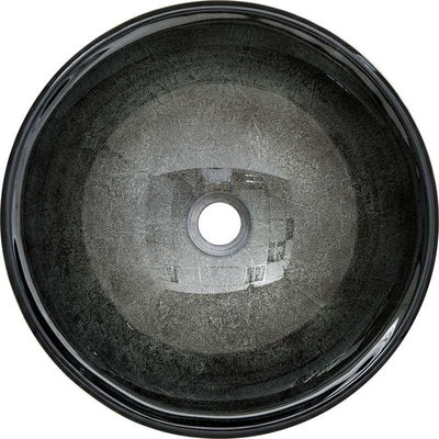 Wastafel Kamar Mandi Round Single Bowl Dengan Foil Classic Countertop Vanity Basin