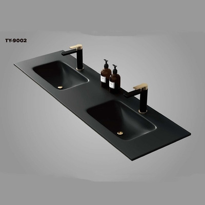 Kamar Mandi Kaca Tempered Wastafel Meja Kaca Tempered Disesuaikan 60cm Sampai 200cm