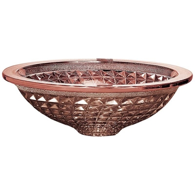 Corong Berbentuk Rose Gold Wastafel Kamar Mandi Kristal Chrome Panjang 450mm