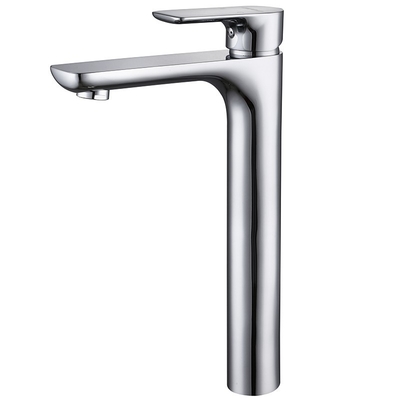 Aksesoris Wastafel Kuningan Padat Vessel Single Handle Mixer Tap Tall