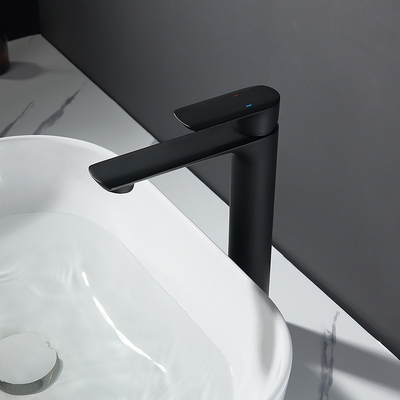 Aksesoris Wastafel Kuningan Padat Vessel Single Handle Mixer Tap Tall