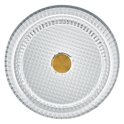 Wastafel Kaca Berbentuk Silinder Eropa Diemat Wastafel Bening Kristal 14.8&quot;