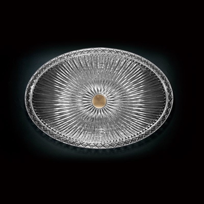 One Piece Moulding Glass Vessel Sink Bowls Panjang 550mm Tanpa Luapan