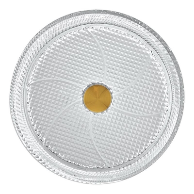 Twill Surface Clear Glass Vessel Basins Untuk Kamar Mandi Hotel