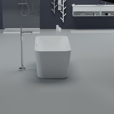 Stand Alone Acrylic Soaking Tub 160x75x56cm 5 Tahun Garansi