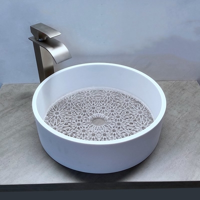 Bak Cuci Kamar Mandi Modern yang Bergaya Tanpa Overflow 1 Desain Lubang