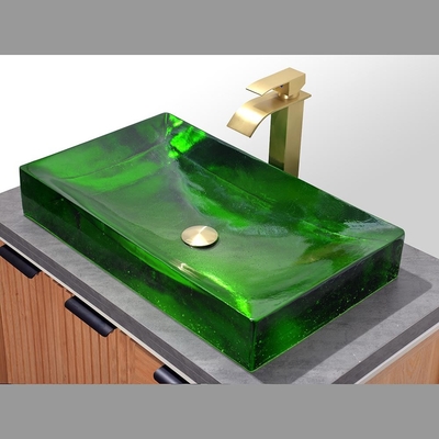 Proyek Kamar Mandi Kaca Kaca Dengan Pop Up Waste Hotel