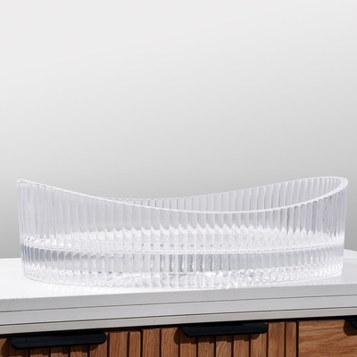 Die Casting Glass Sink Bowl Tanpa Overflow Canggih Dan Trendi