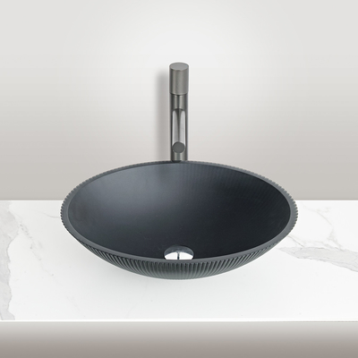 Tempered Glass Countertop Glass Wash Basin Untuk Instalasi Dan Kinerja